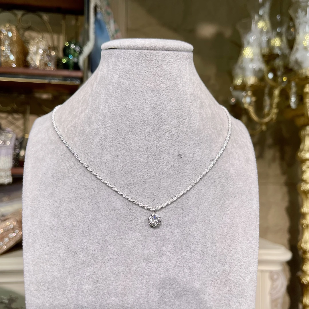 铜合金玻璃项链 【26217】瑾瑟异域宫廷复古项链设计师原创黑标