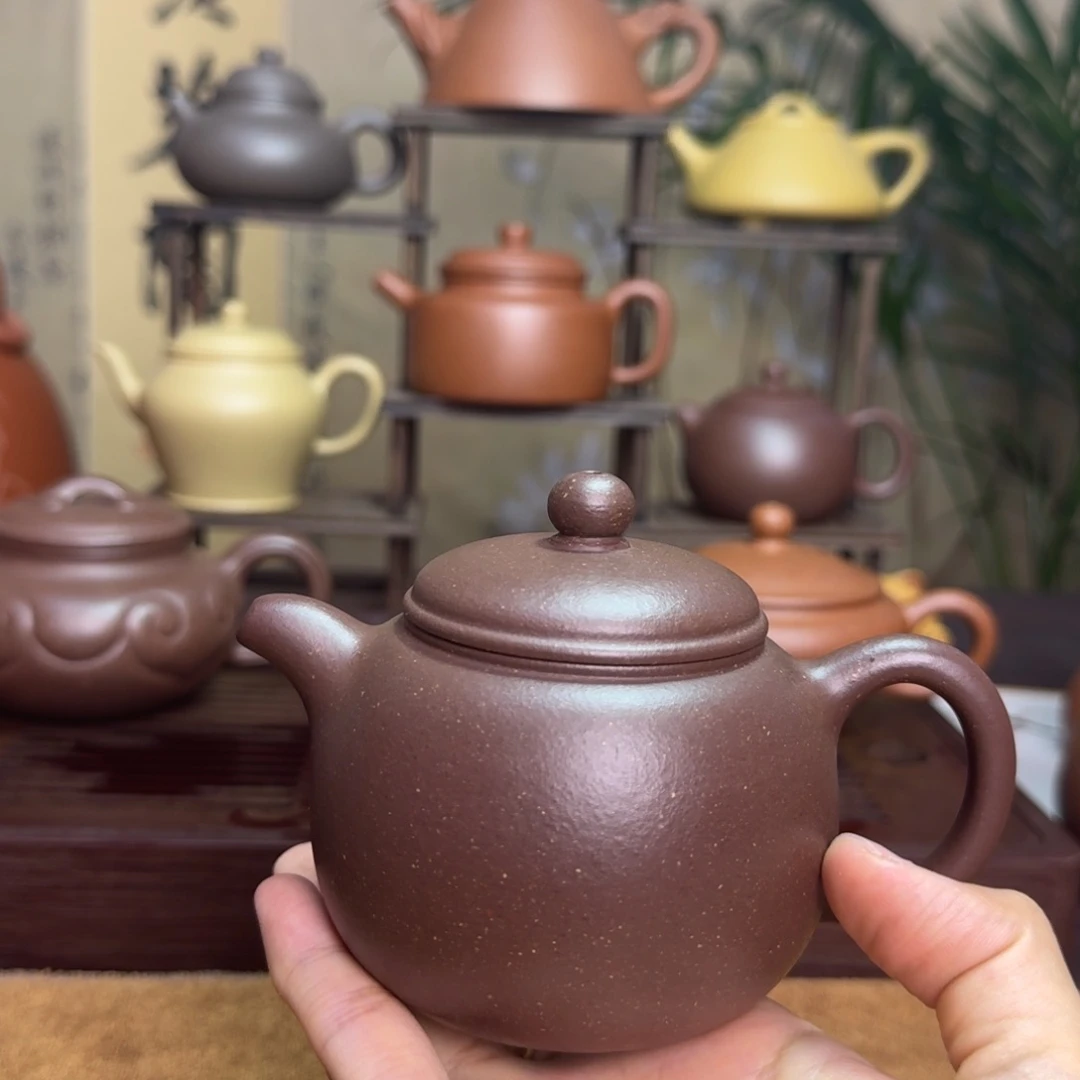 茶壶紫砂阳***～原矿底槽清匏尊