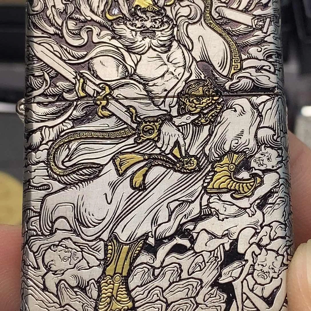 铜黄铜时刻经雕工艺