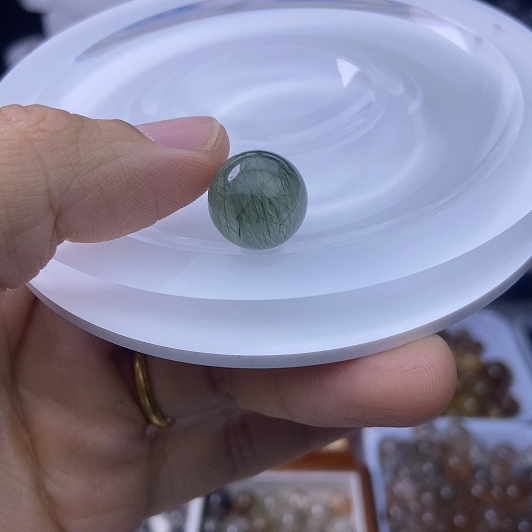 水晶手链未镶嵌木**✨定制打孔不退换