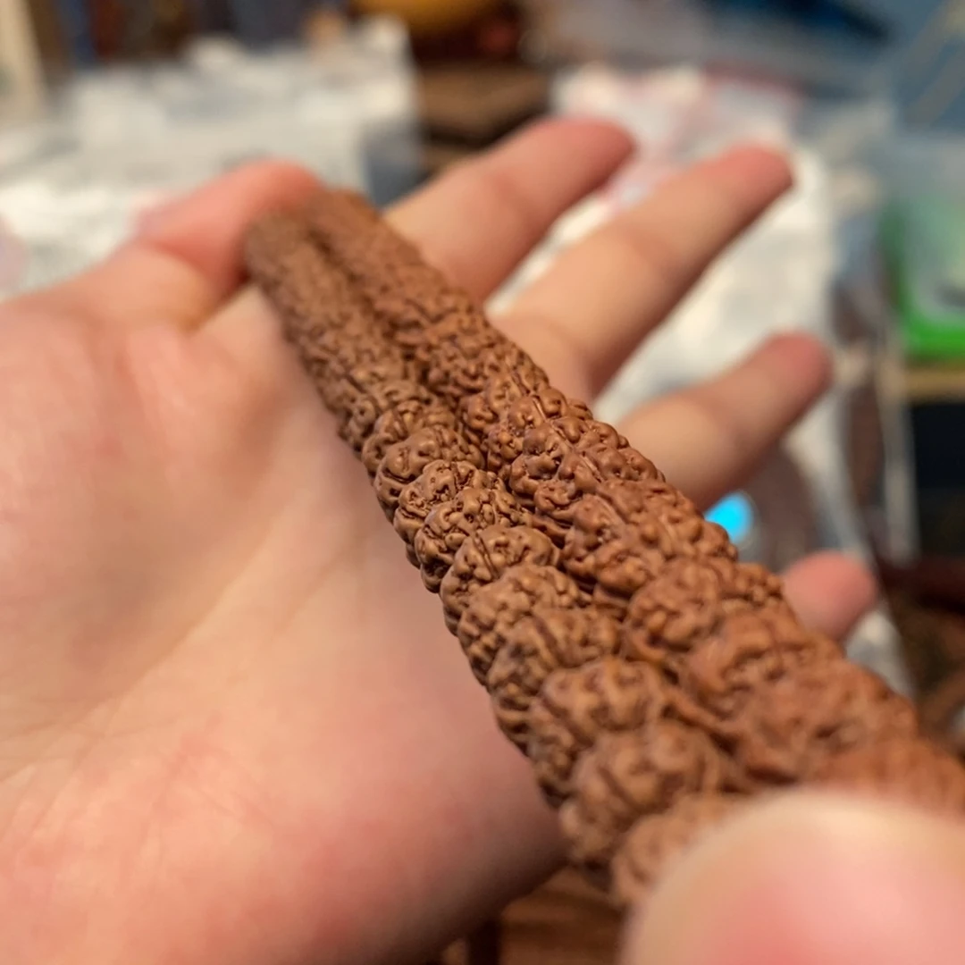 金刚菩提手串纯血老树王108卡8