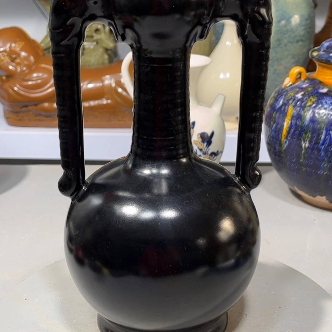 瓶汝窑瓶子品相完美