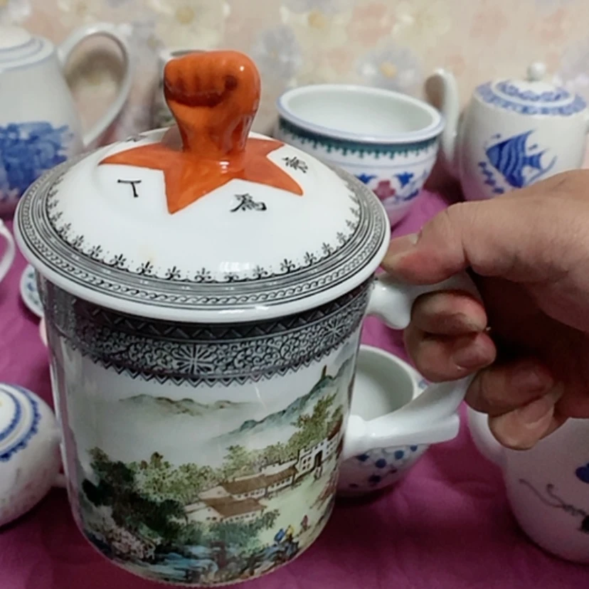 【闪购商品】瓷片圆*景德镇现代工艺品