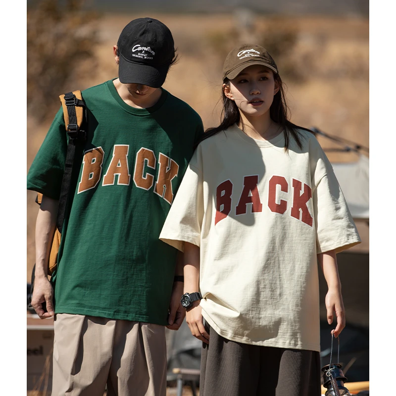 MTVO迈特优夏季新款圆领T恤情侣休闲百搭宽松潮流港风短袖T恤1781