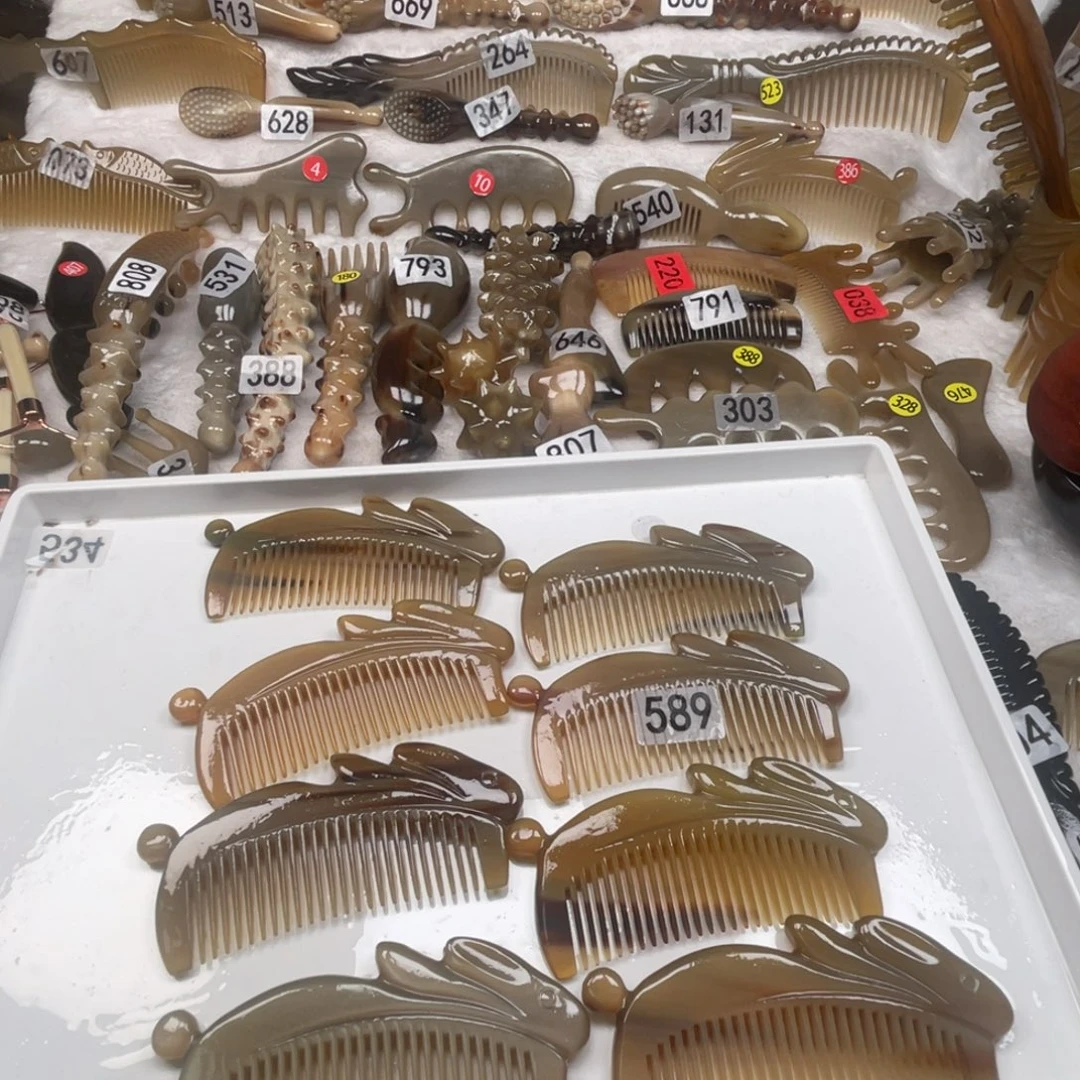 牛角梳福利款梳子