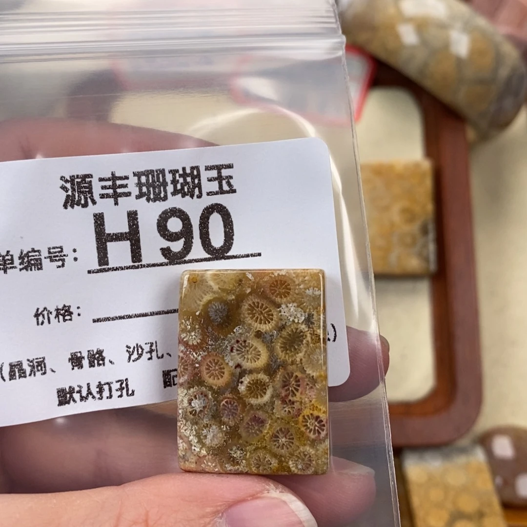 硅化玉颈饰未镶嵌y****y