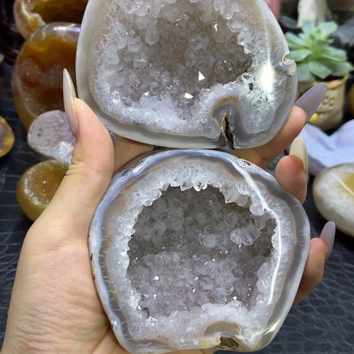 珠宝半成品水晶未镶嵌