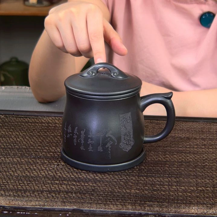 茶杯紫砂高货放漏