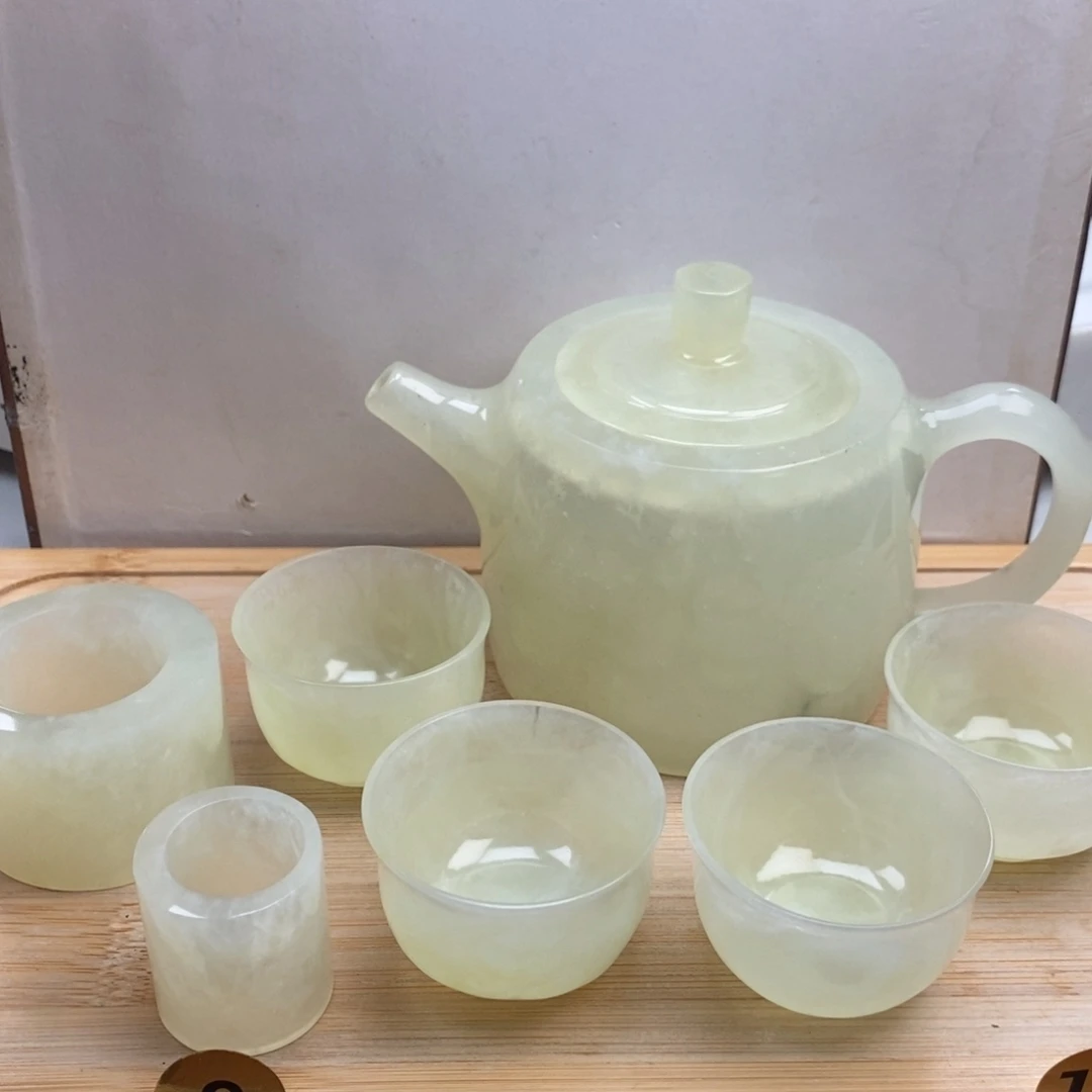 未镶嵌岫玉四大名玉摆件