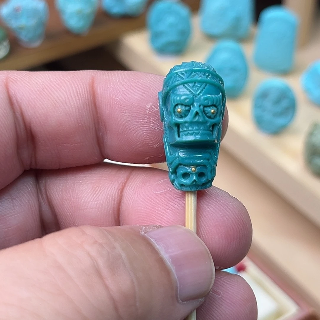 绿松石未镶嵌配饰