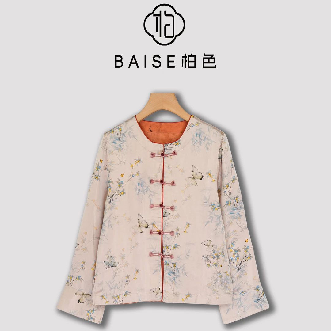 中式开衫复古传统改良夏季女装宽松上衣00140