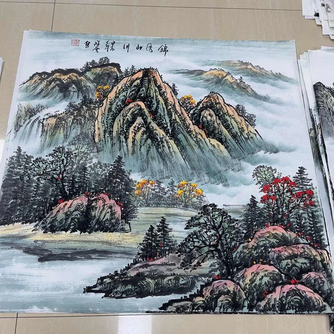 国画国画作品展。国画^_^