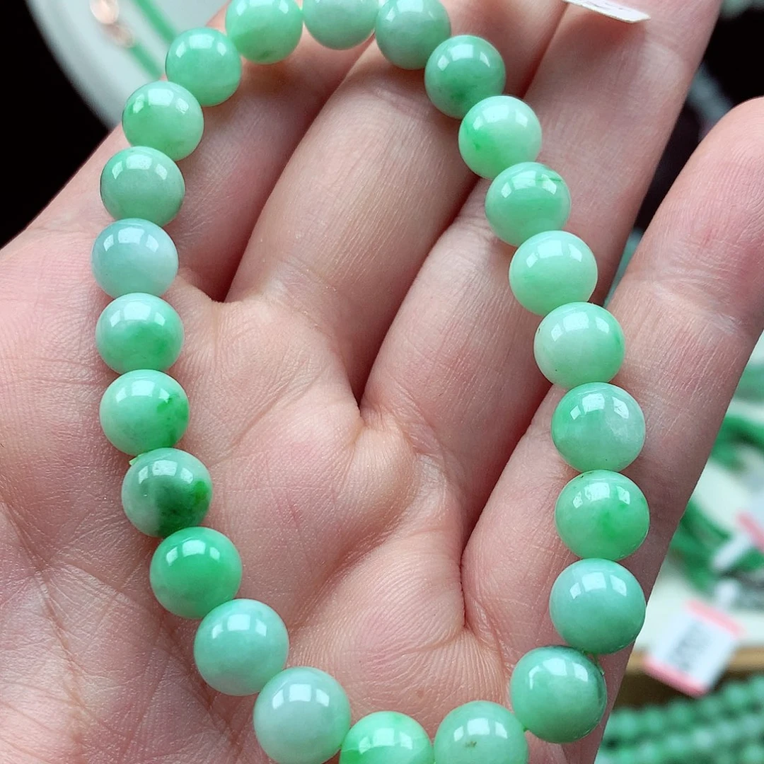 未镶嵌手链翡翠翡翠