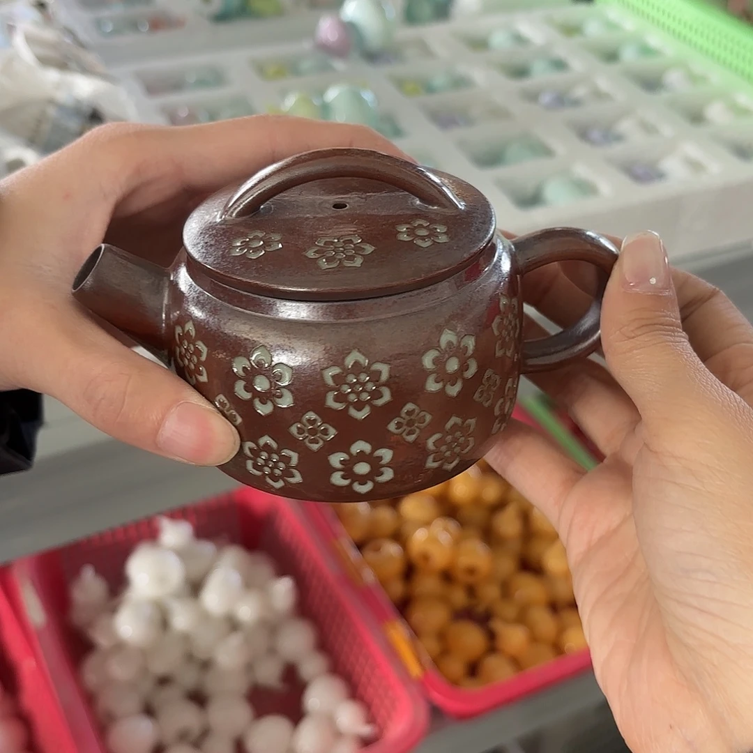 龙泉云间青瓷小米茶器