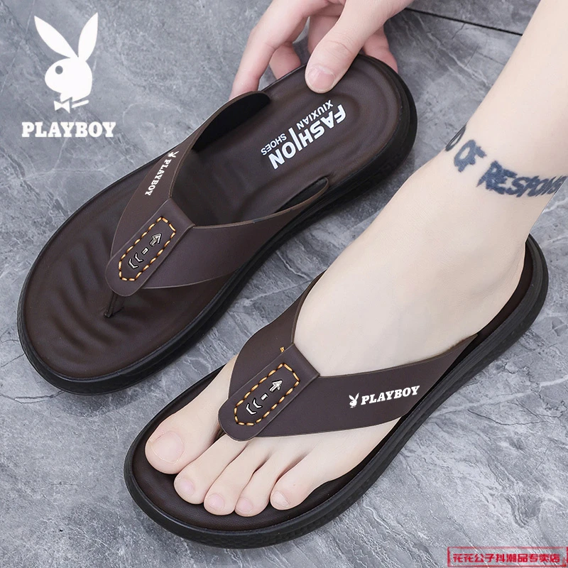 花花公子户外人字拖防滑耐磨外穿上街沙滩2025新款爆款防臭拖鞋子