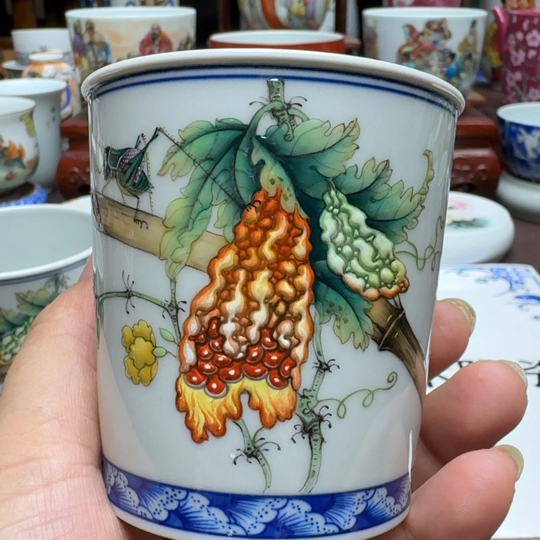 景德镇手工手绘展示