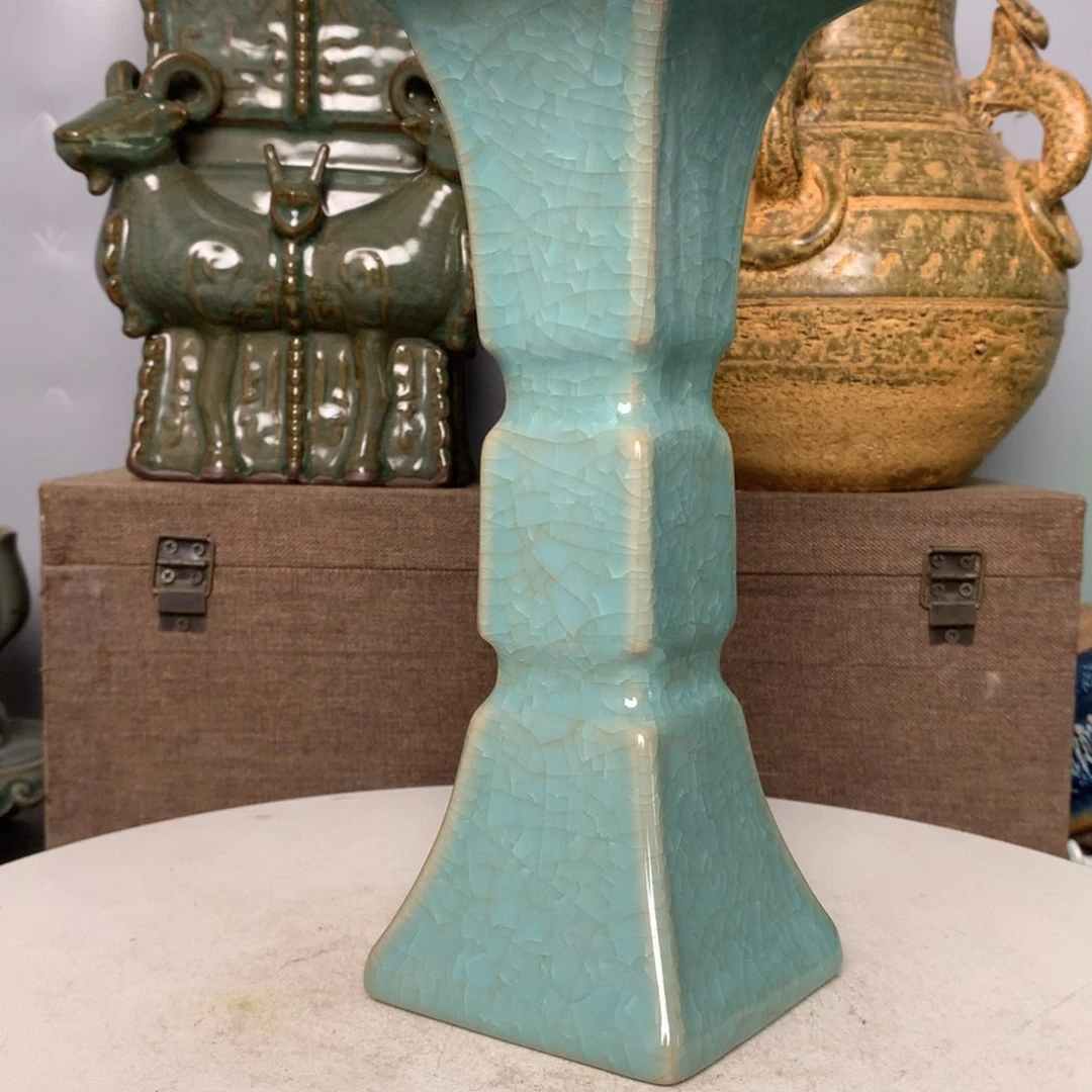 摆件摆件汝窑瓶子88888888