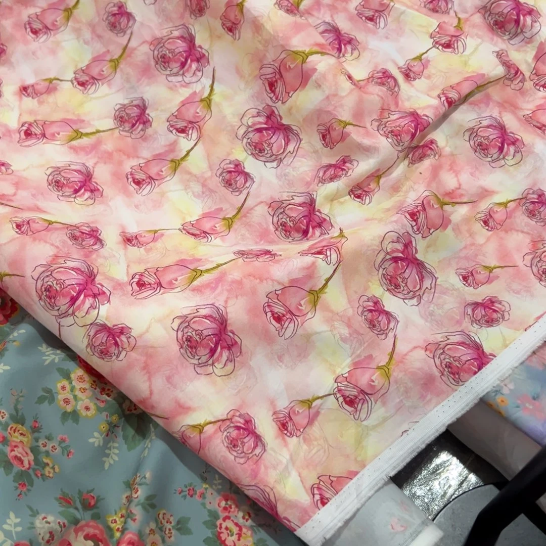 棉一米价纯棉60支加密贡缎1.5米宽果子D