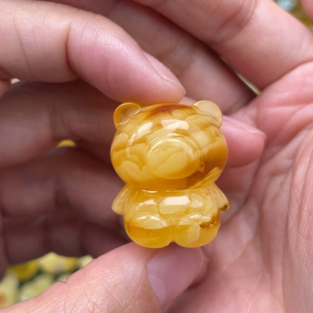 裸石琥珀未镶嵌蜜蜡