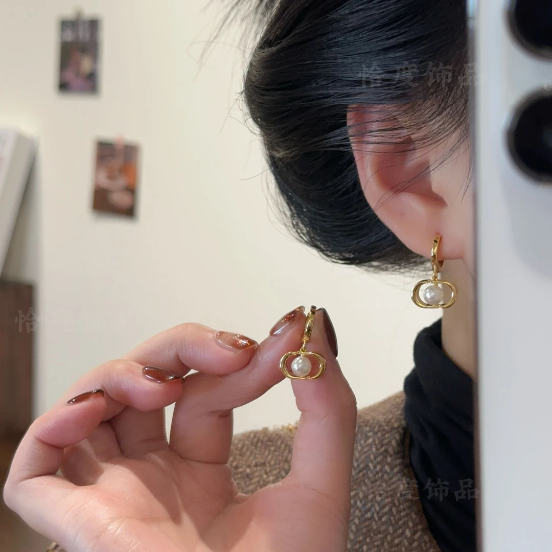 【恰度】法式轻奢温柔珠珠耳扣气质百搭