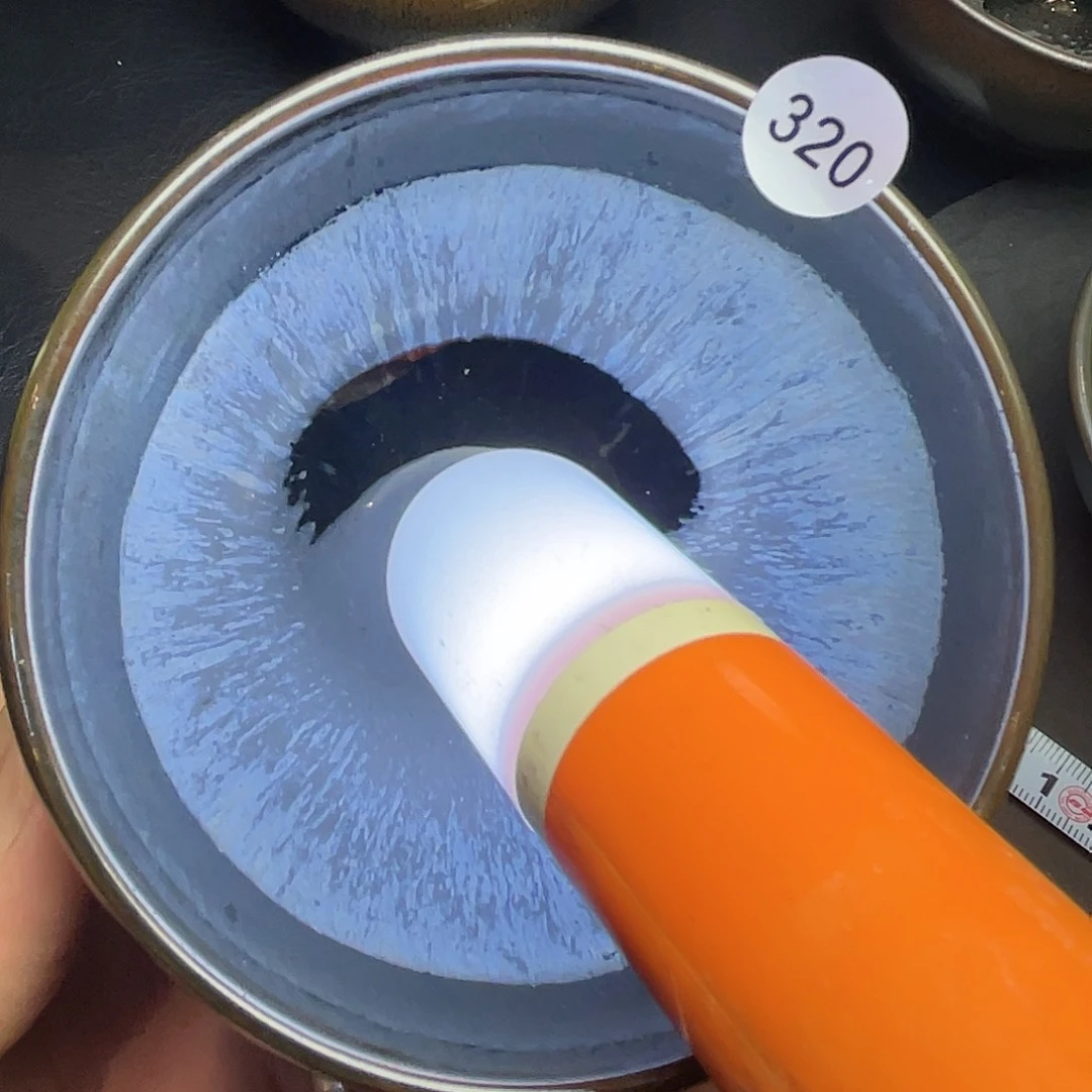 茶盏龙窑柴烧乌金钵钵器型