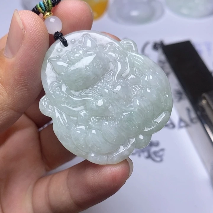 颈饰未镶嵌翡翠翡翠