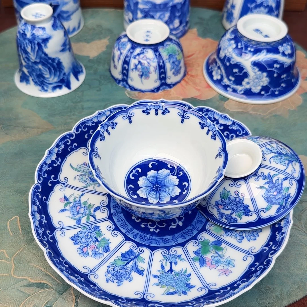 李***硕陶现代景德镇全手绘陶瓷