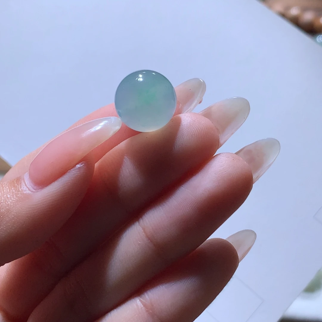 翡翠散珠正冰蓝飘绿卡13