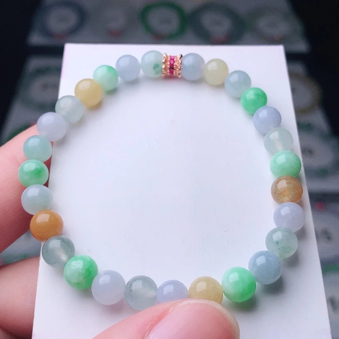 翡翠未镶嵌手链翡翠