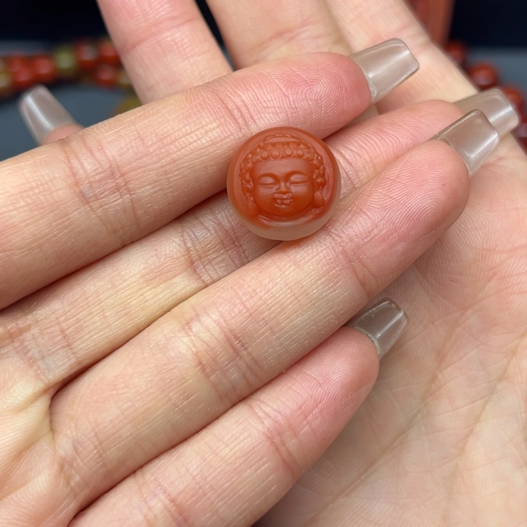 南红玛瑙未镶嵌配饰