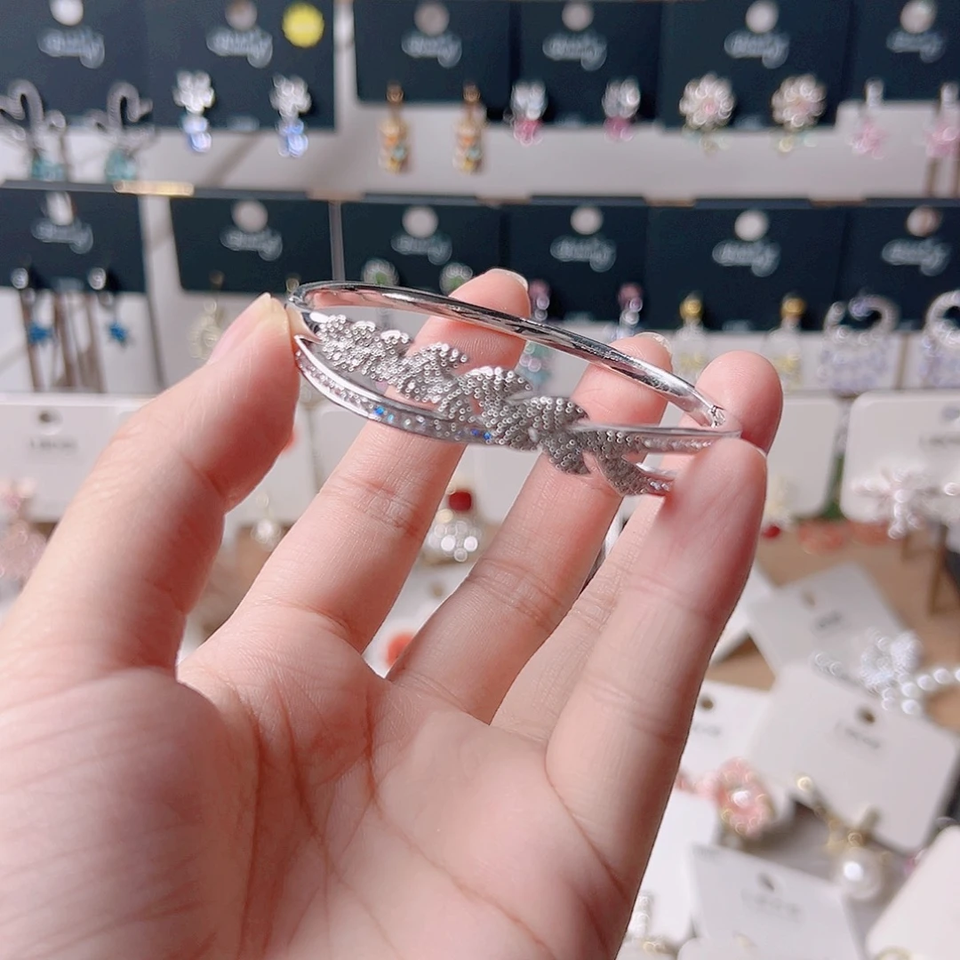 琉璃纯铜合金耳环