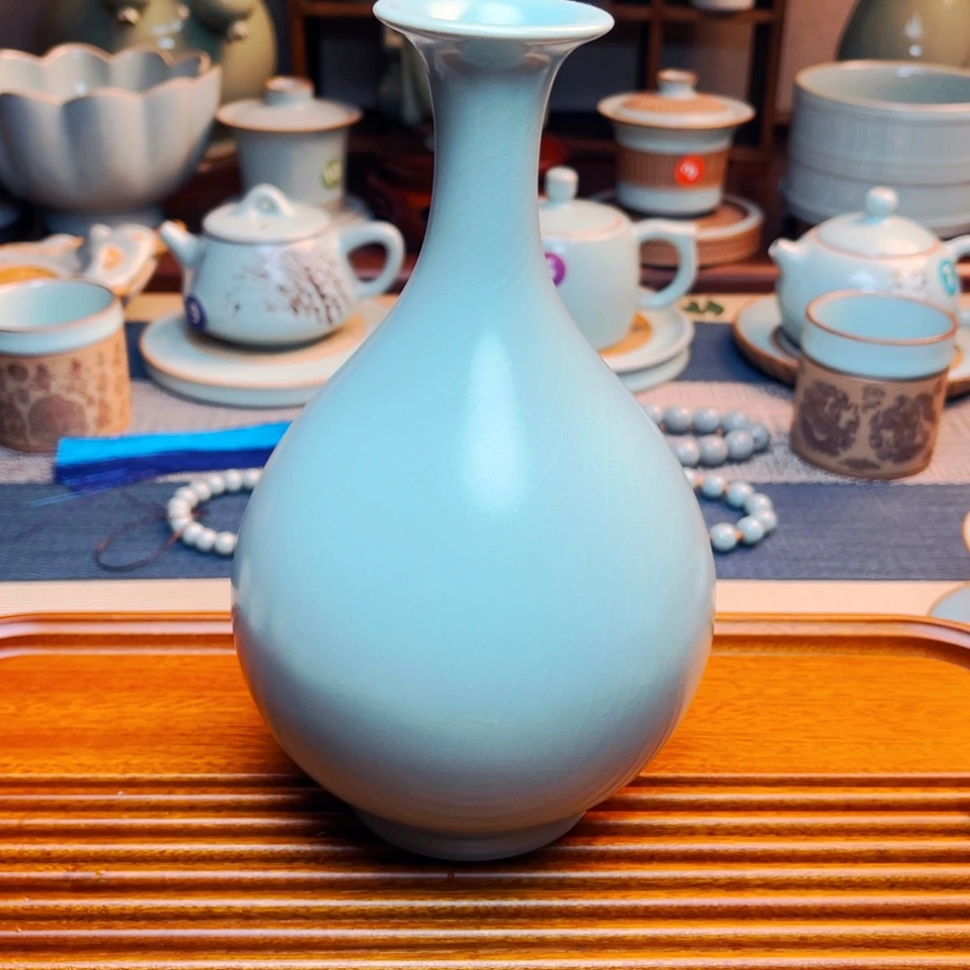 【闪购商品】汝州单壶，天青，大壶，