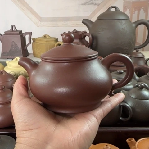 紫砂茶壶底槽清料240c c