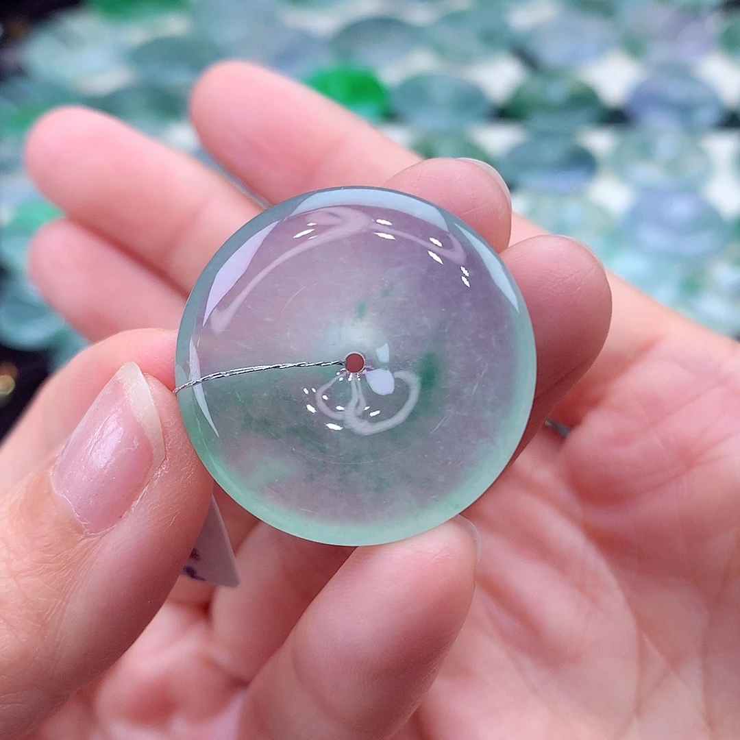 颈饰未镶嵌翡翠编号76-尺寸27.9/5.8