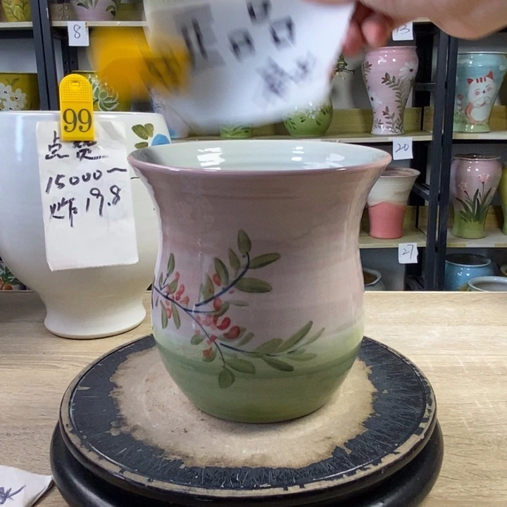 朵****景德镇高温陶瓷花盆