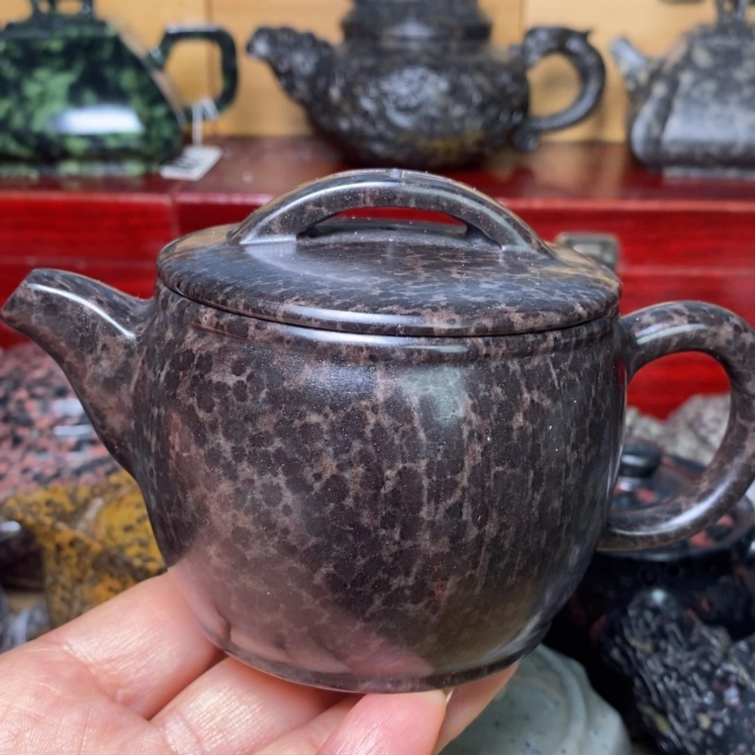 冰碛岩豹纹汉瓦壶200cc