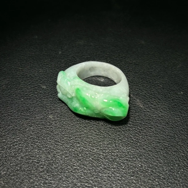 民国翡翠戒指/古93988