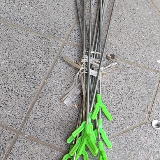 长的带羊角发10个