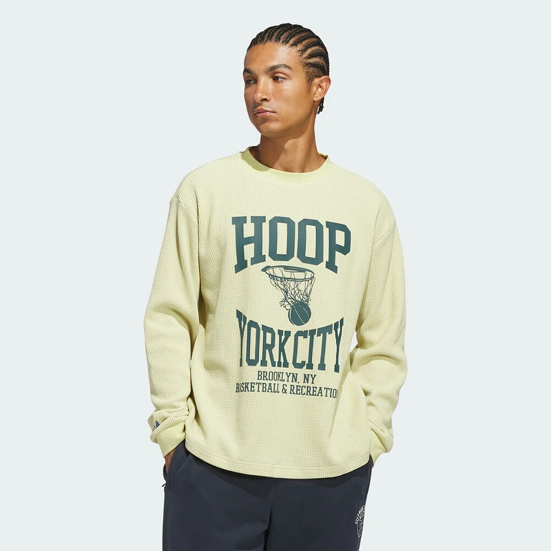 Adidas阿迪达斯男女通款HYC LS TEE休闲时尚长袖T恤JY4735