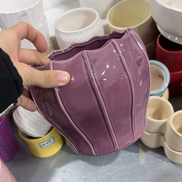 陶瓷花盆全场10包邮