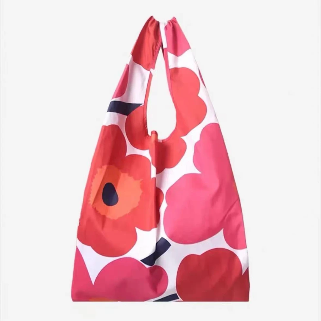 <芬兰折叠花包>45*35单肩手提包袋收纳袋