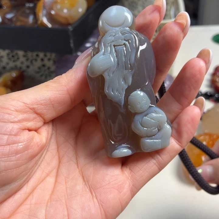 未镶嵌吊坠(不含链)玛瑙/玉髓