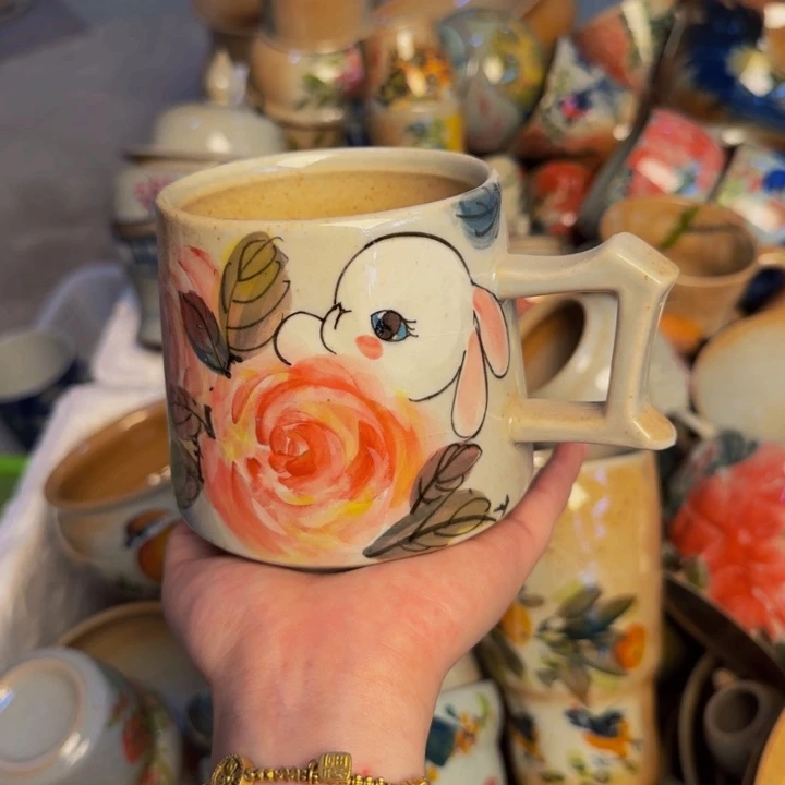 瓷片景德镇陶瓷手工手绘