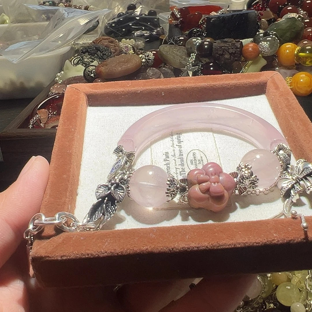 水晶未镶嵌手链水晶手链