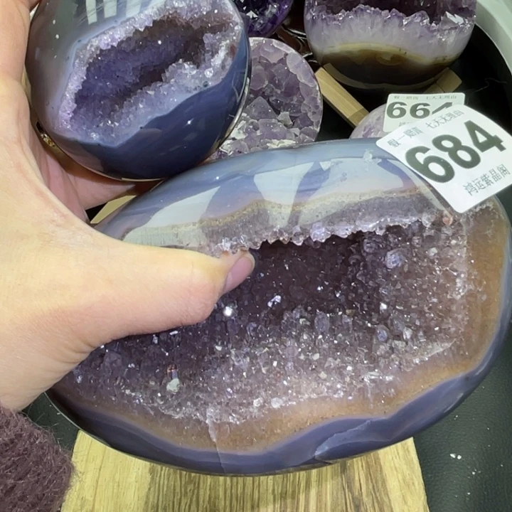 不***字紫晶大型摆件（非配饰）未镶嵌