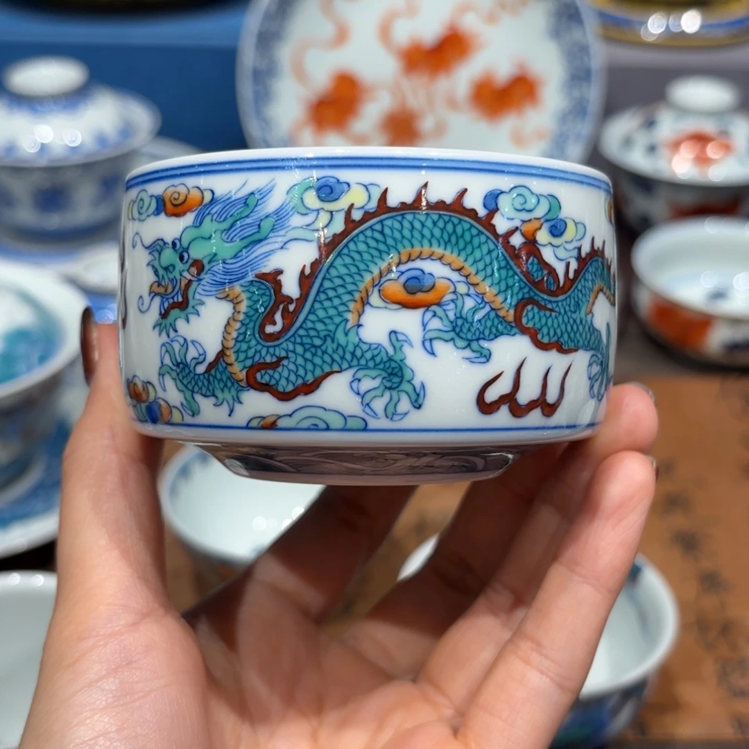 手工手绘陶瓷茶具