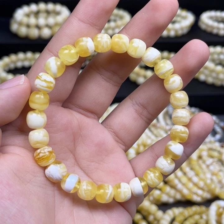 蜜蜡未镶嵌珠宝奇石8m