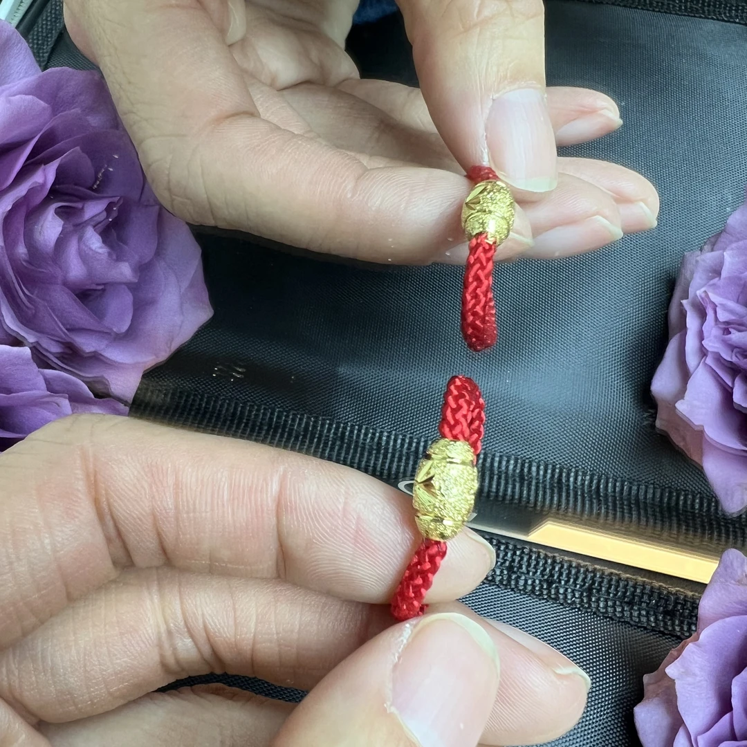 钨合金戒指 【丁老头甄选】路路通转运珠戒指4054