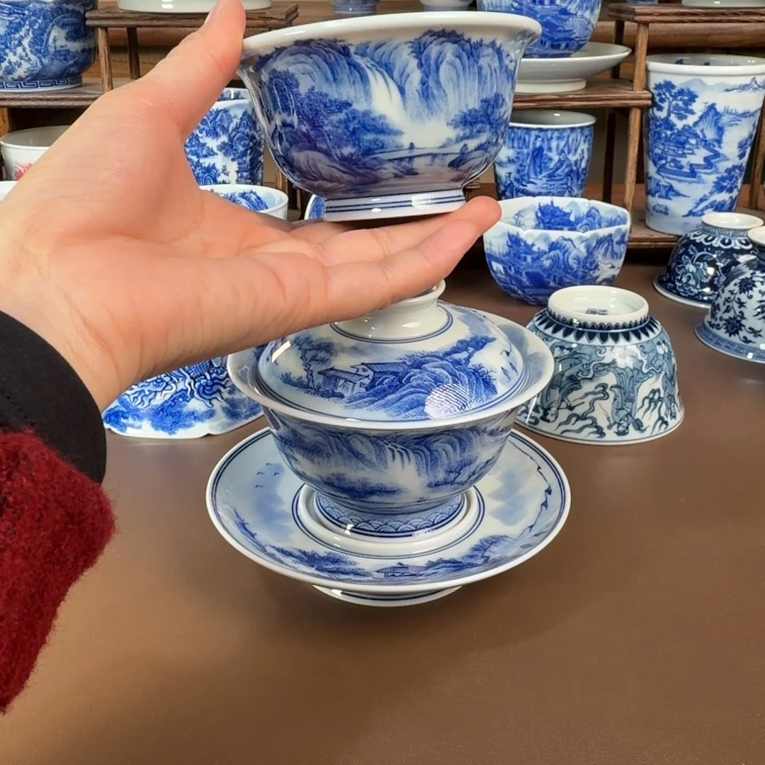 景德镇陶瓷手工手绘