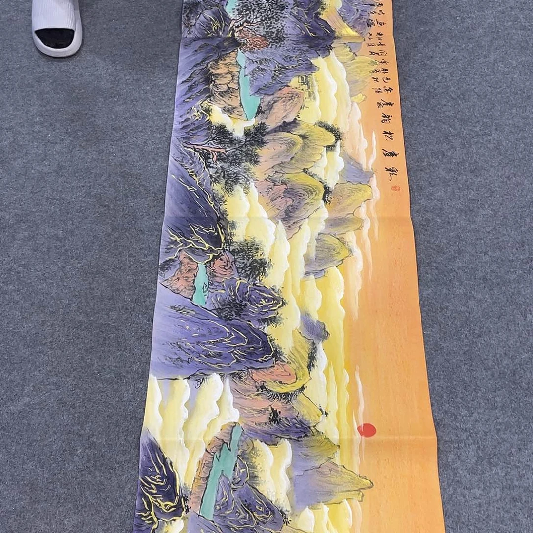 国画今天早上作品展示